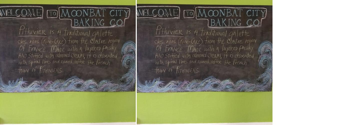 Moonbat City Baking Company Menu