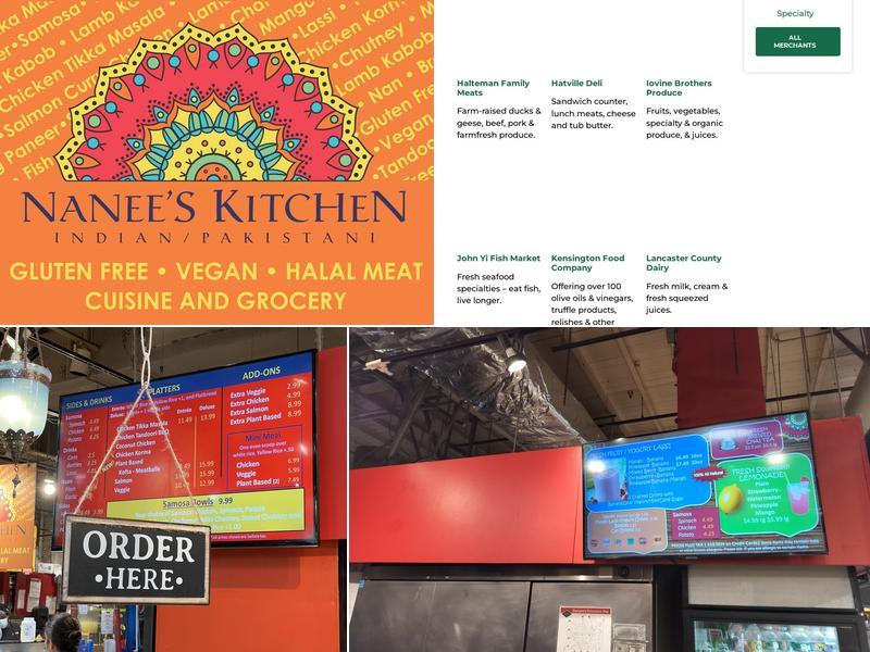 Nanee's Kitchen Menu