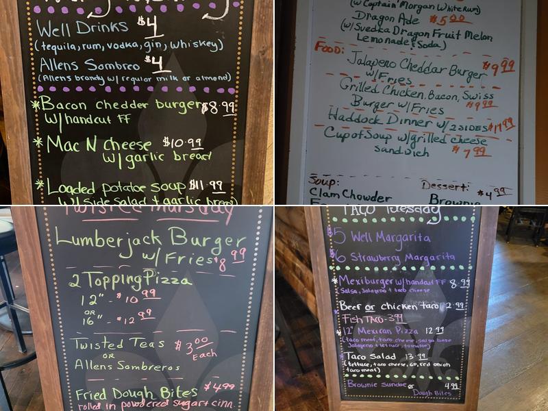 Red Maple Inn Menu