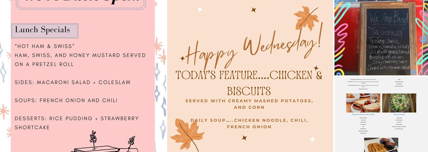 The Blackburn 1897 Menu