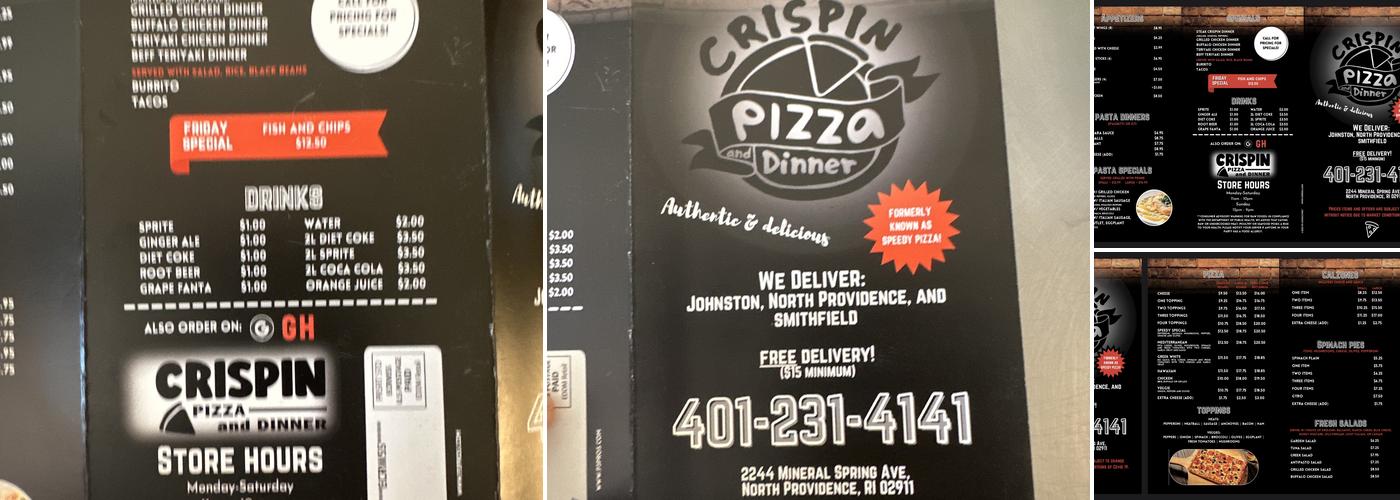 Champey Pizza & Grill Menu