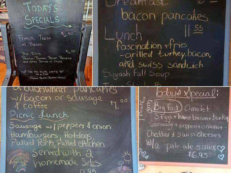 Conspiracy Coffee Co. and Bakery Menu