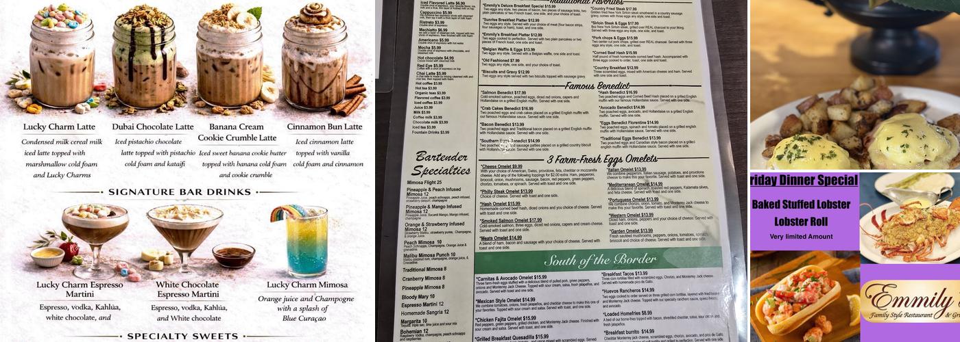 Emmily's Menu
