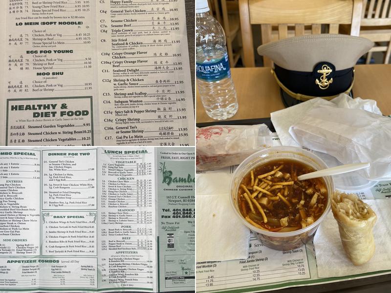 Bamboo House Menu
