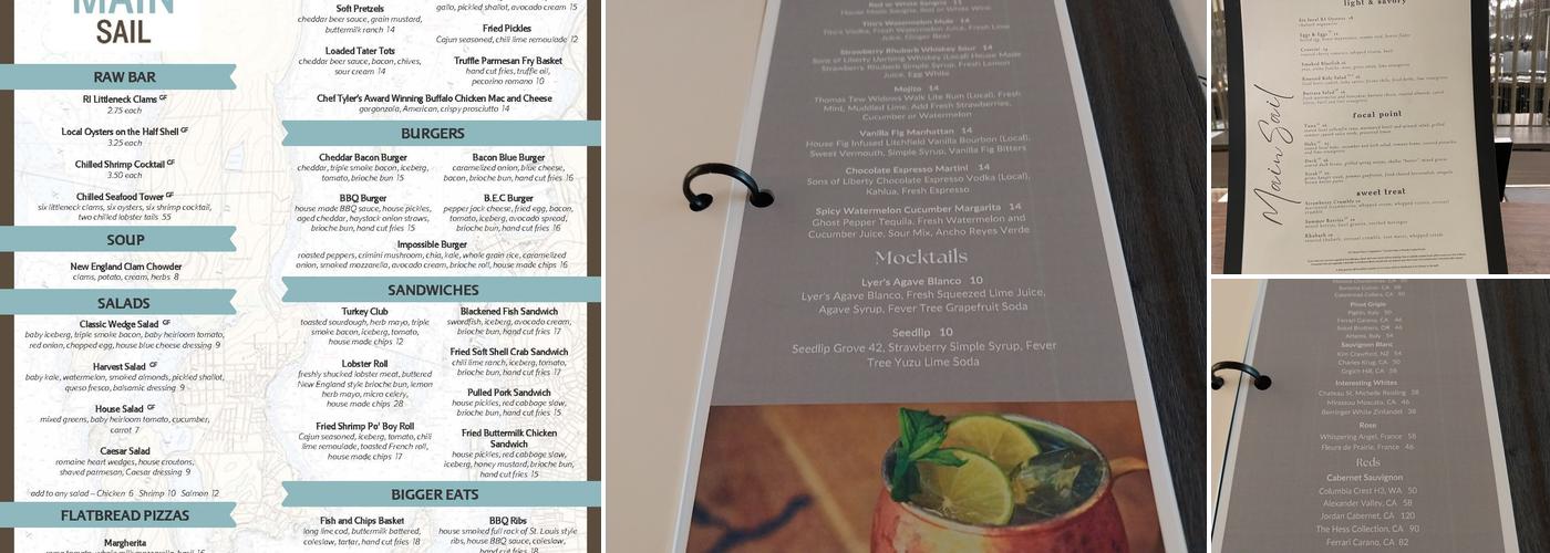MainSail Menu