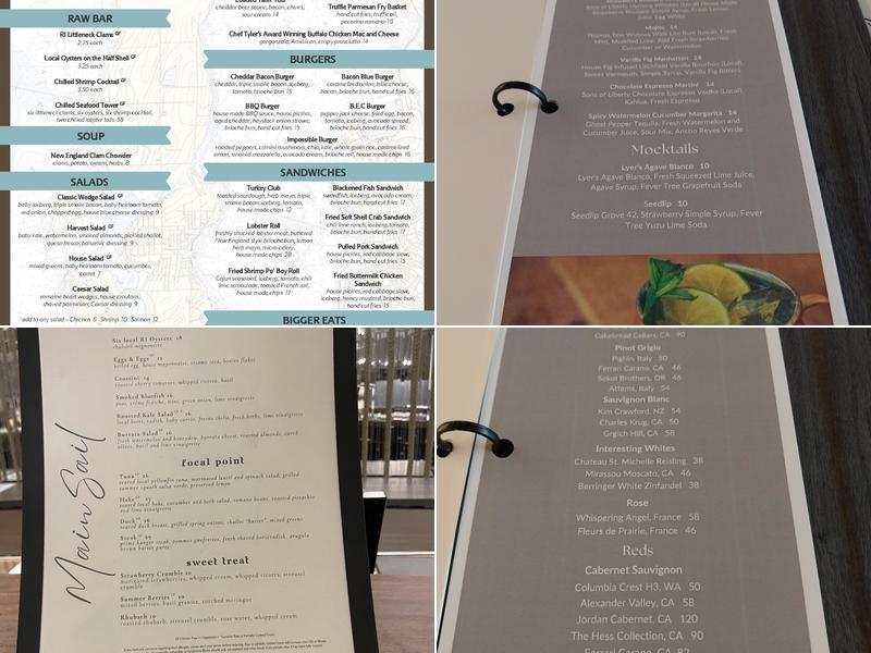 MainSail Menu