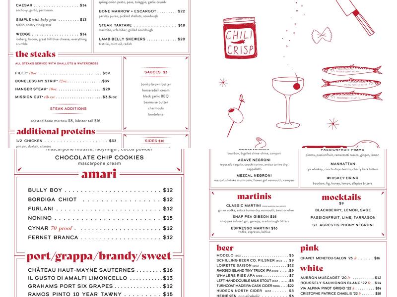Thames Street Kitchen Menu