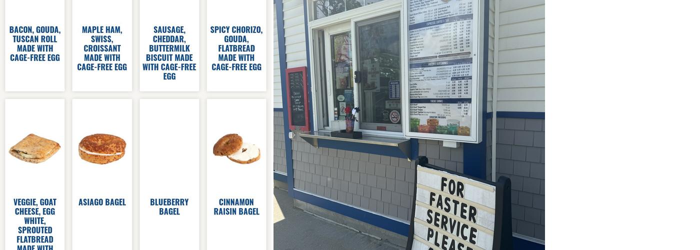 Aroma Joe's Coffee Menu