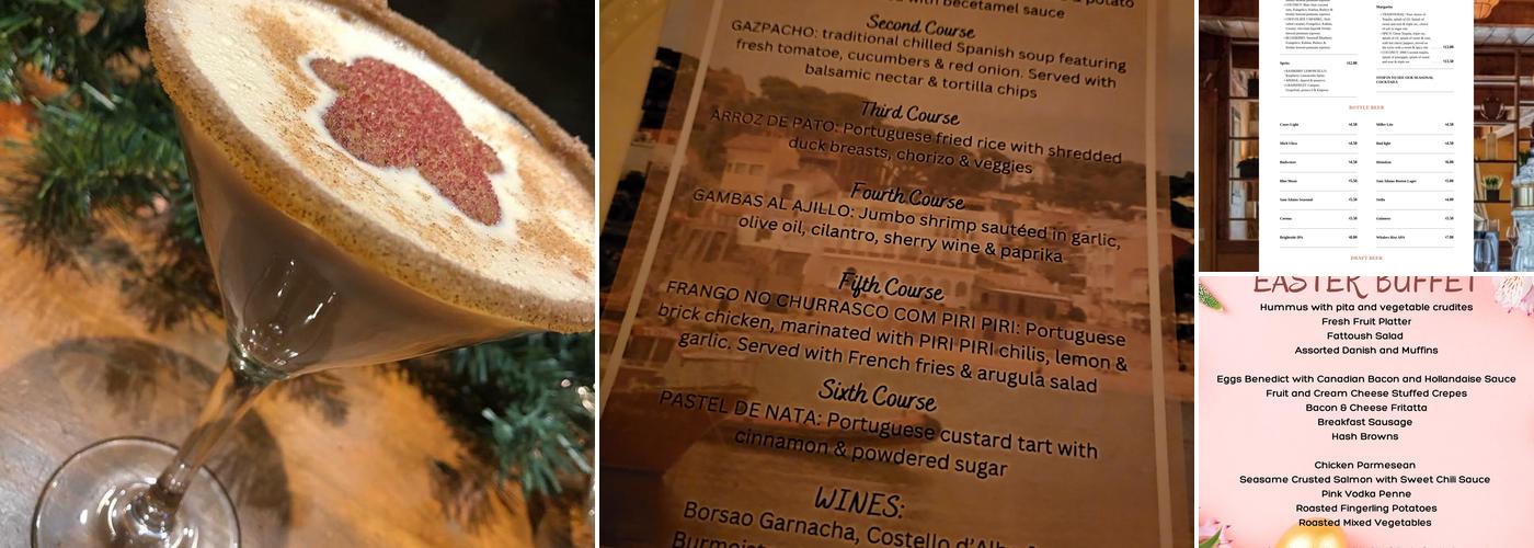 Terrazza Menu