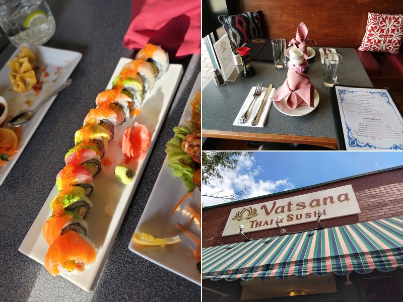 Vatsana Thai & Sushi 2168 Broad St, Cranston