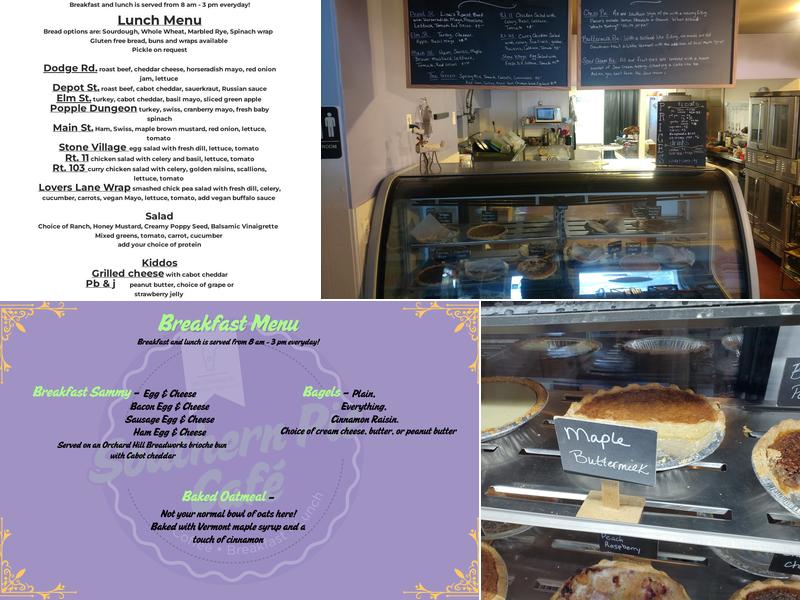 Southern Pie Cafe Menu