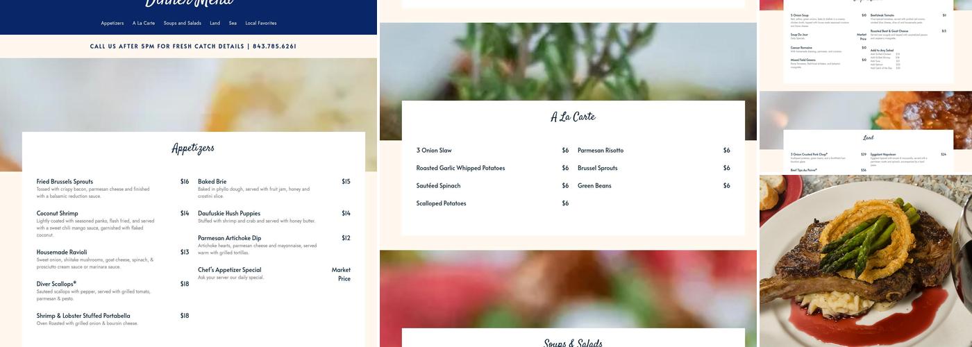 Catch 22 Restaurant Menu