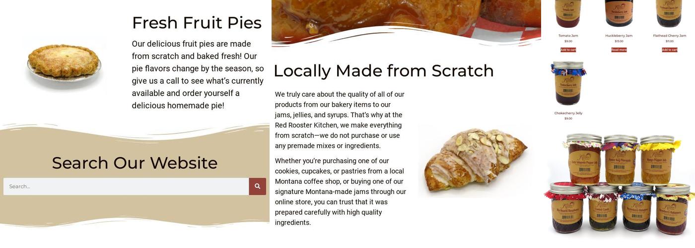 Red Rooster Kitchen Menu