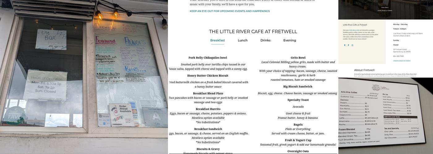 Little River Drive-Thru Menu