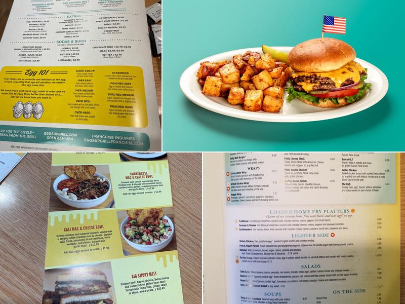 Eggs Up Grill Menu