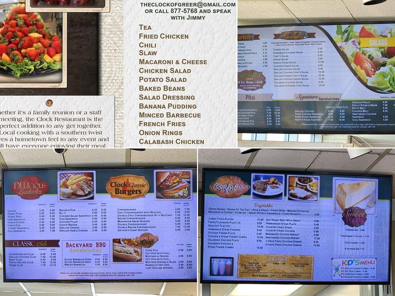 Clock Express Menu