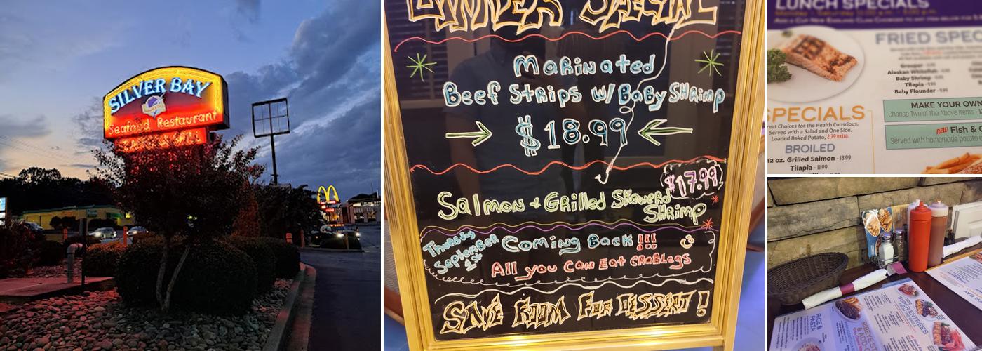 SILVER BAY Menu
