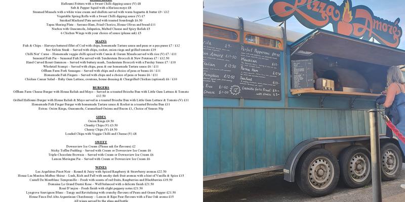 Royal Oak Barcombe Menu