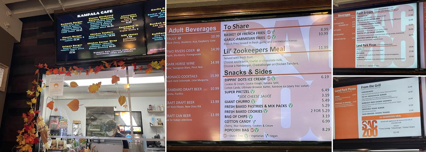 Kampala Café Menu