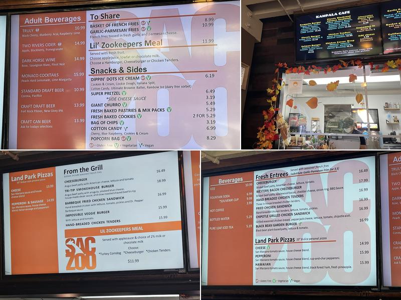 Kampala Café Menu