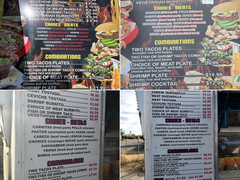 Taco Truck Menu