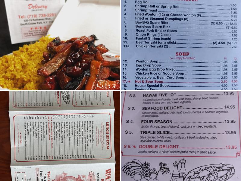 Wah Hing Kitchen Menu