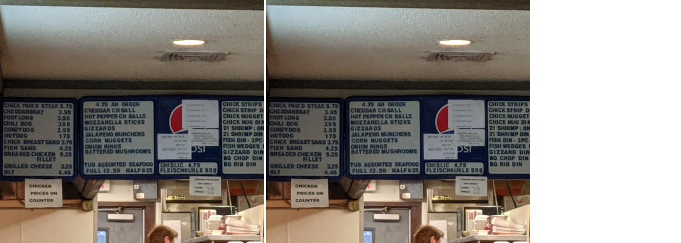 D's Menu