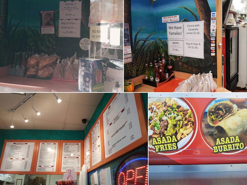 Rafa´s Mexican Food Menu