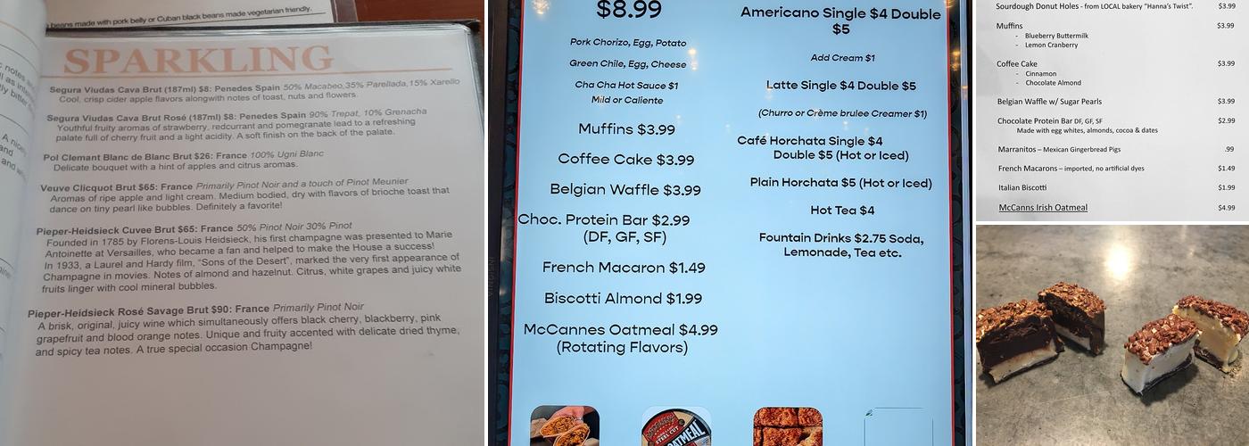 Antunez Menu