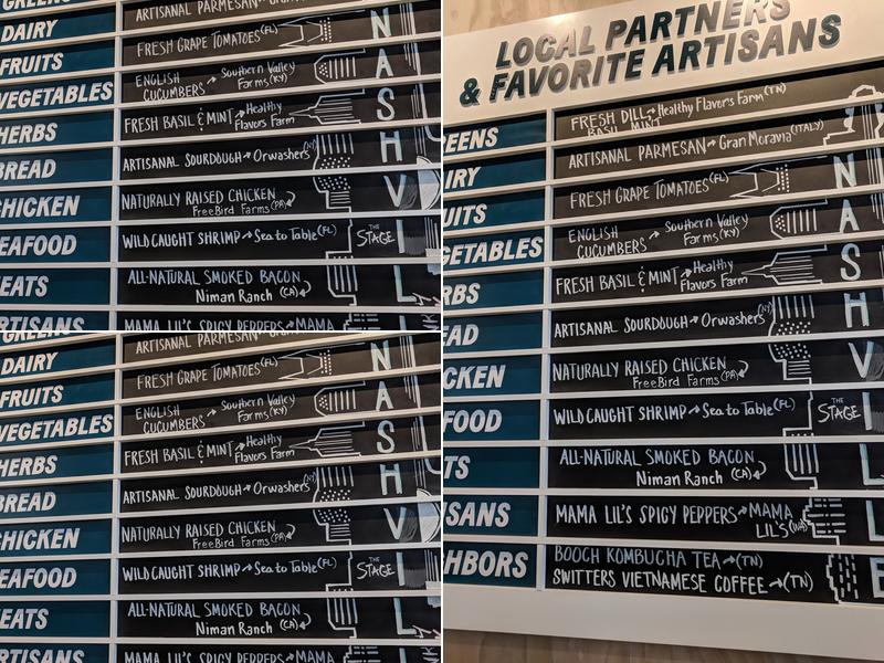 Chopt Creative Salad Co. Menu