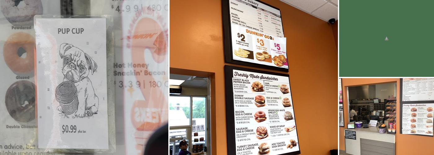 Dunkin' Menu