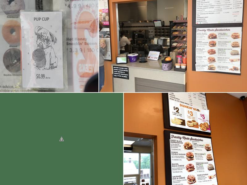 Dunkin' Menu