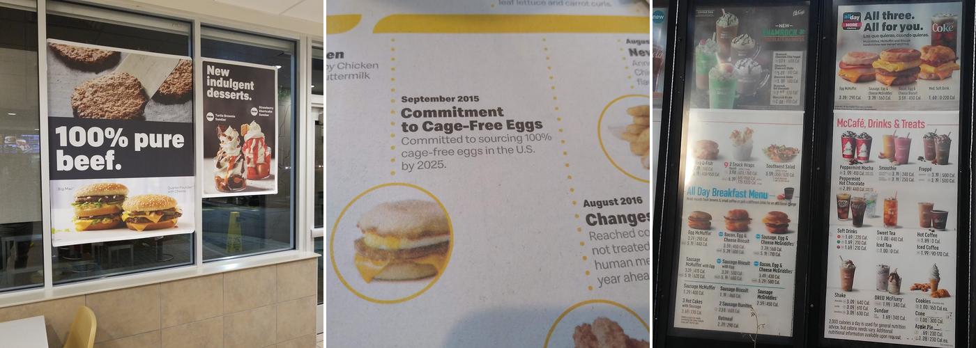 McDonald's Menu