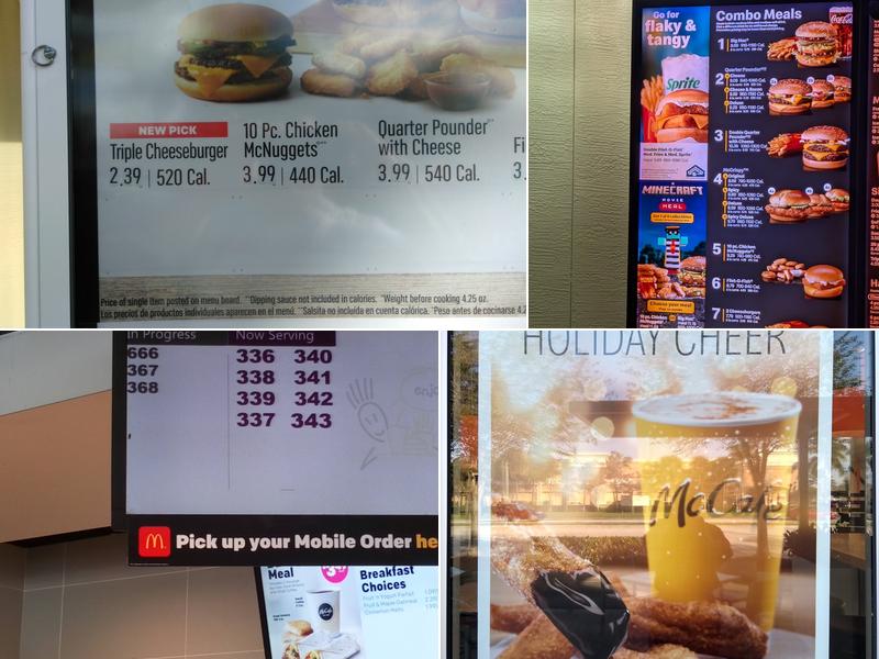 McDonald's Menu