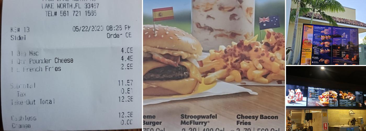 McDonald's Menu