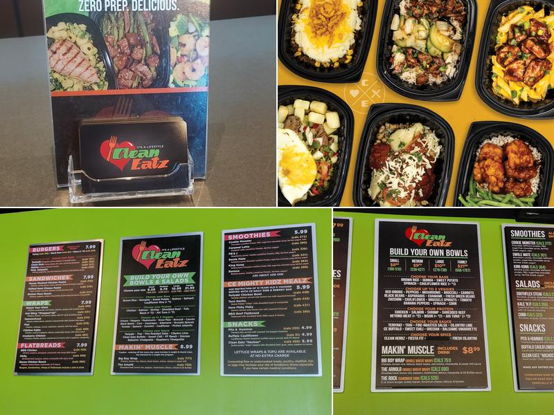 Clean Eatz Menu