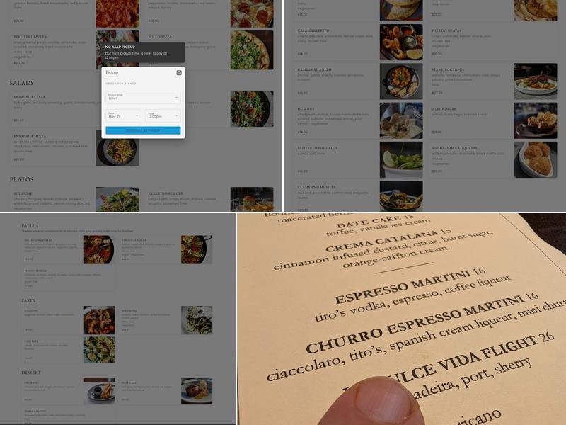 Albariño Tapas & Wine Bar Menu