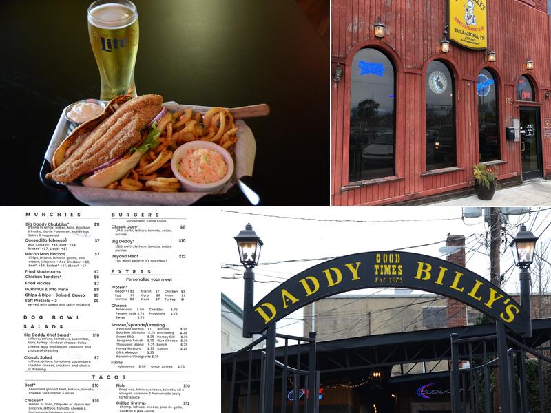 Daddy Billy's Restaurant & Bar 119 NW Atlantic St, Tullahoma
