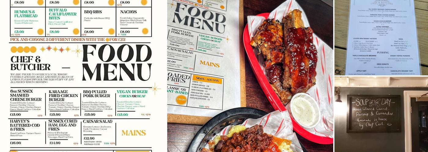 The Royal Oak Menu