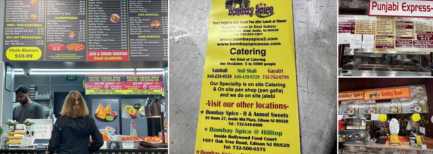 Desi Galaxy Express Menu