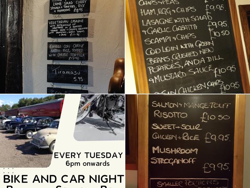 The Boars Head Inn Crowborough Menu