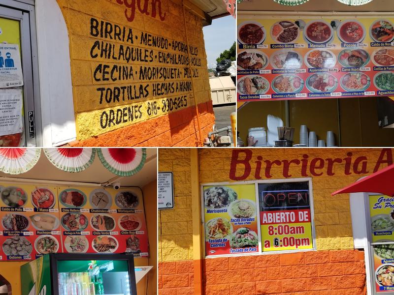 Birrieria Apatzingan Menu