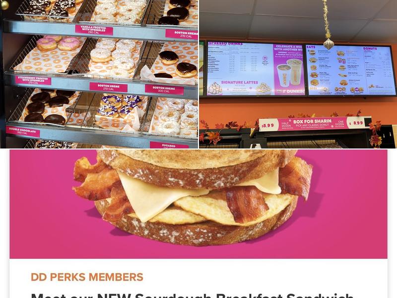 Dunkin' Menu