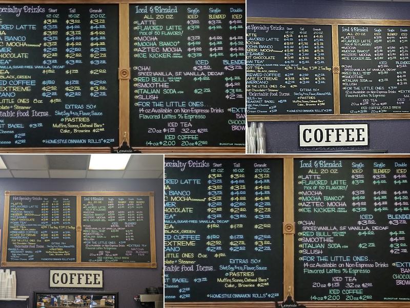 The Bean Menu