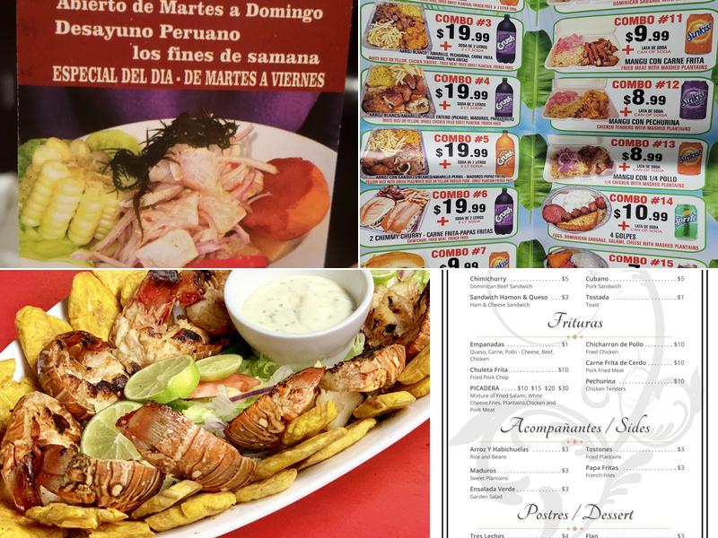 El Merengue Menu