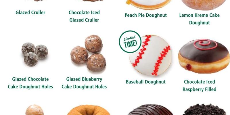 Krispy Kreme Holborn Menu