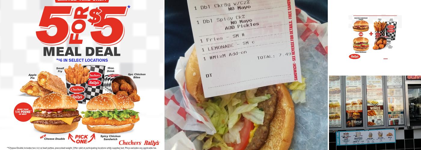 Checkers Menu