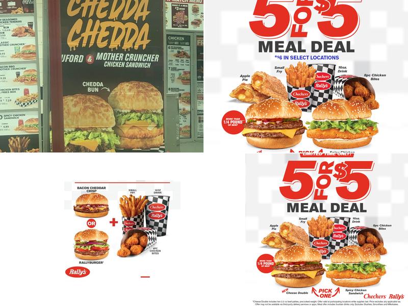 Checkers Menu