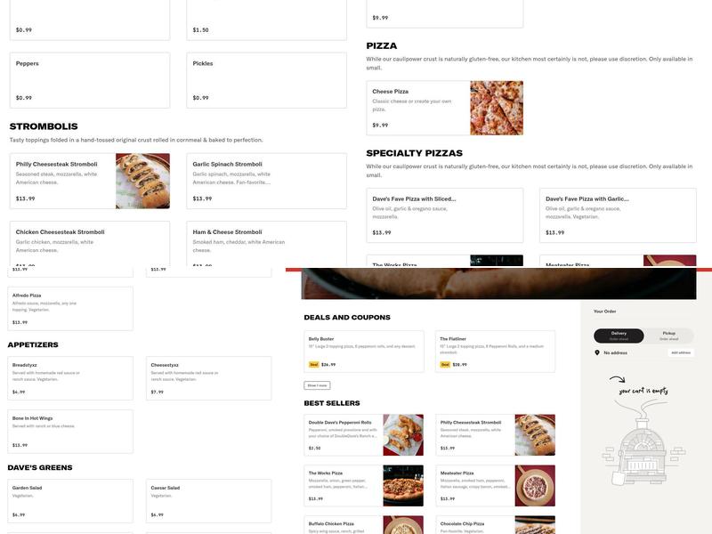 DoubleDave's Pizzaworks Menu