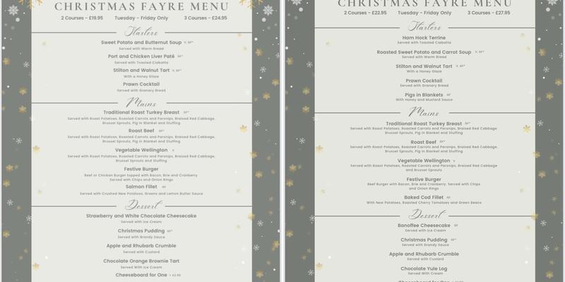 The Seven Stars Menu